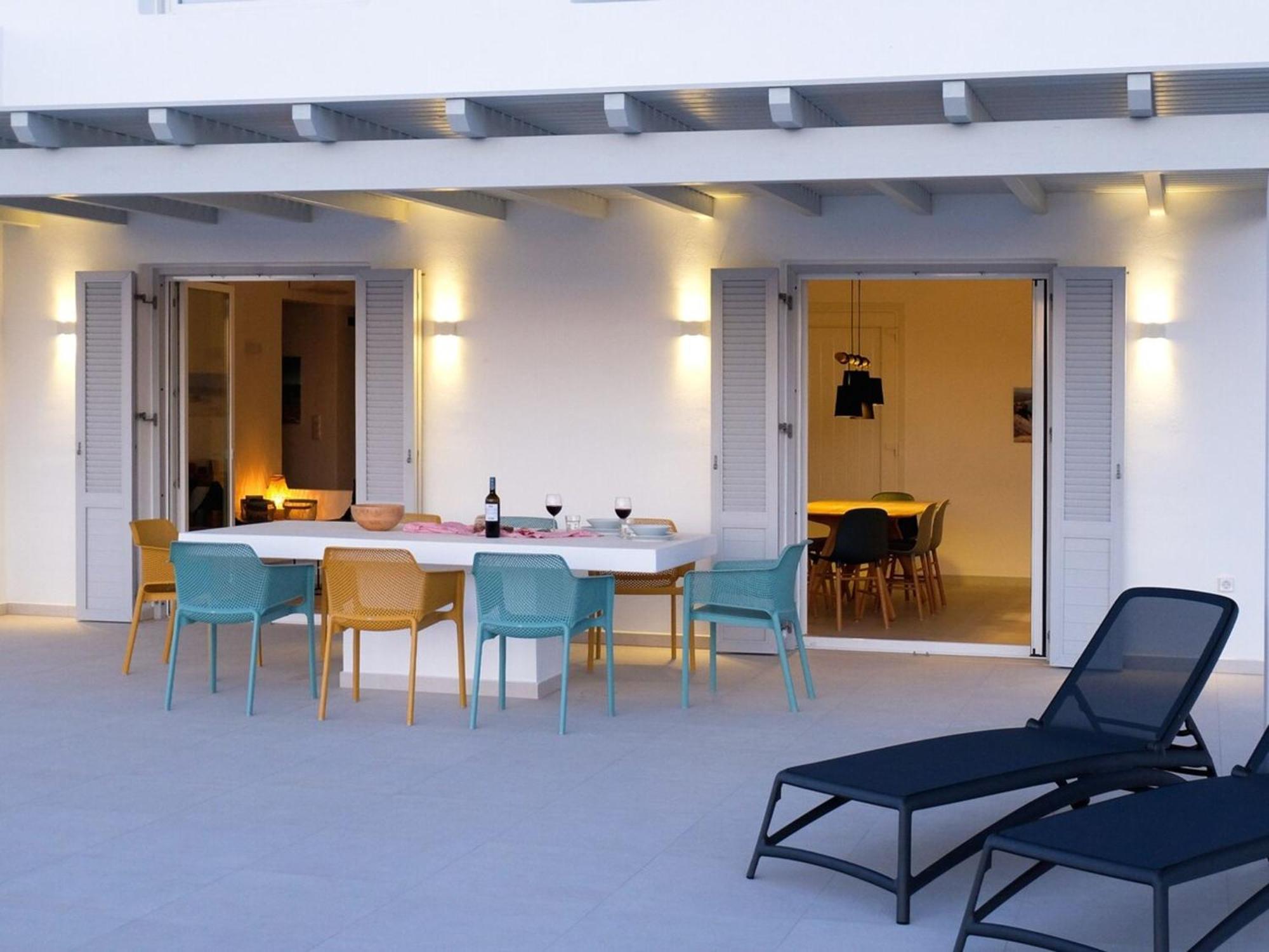 Villa Aura - Beachfront Villa With Private Pool Kastrákion 外观 照片